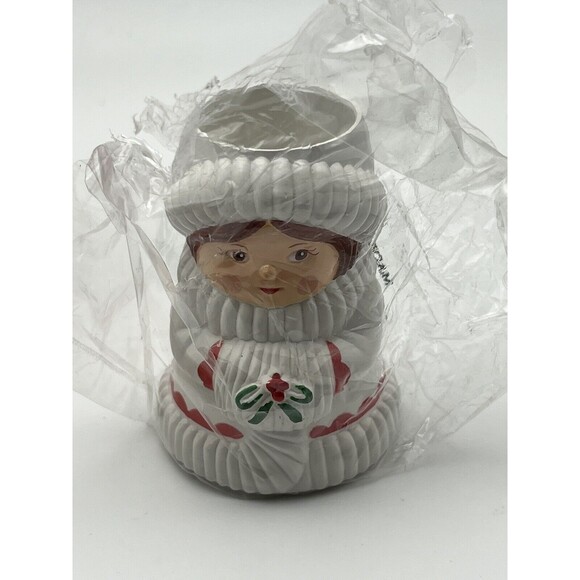 Vintage AVON Christmas Charmer Candlestick Decanter w/Zany Cologne .33 oz 1981 - Picture 5 of 6